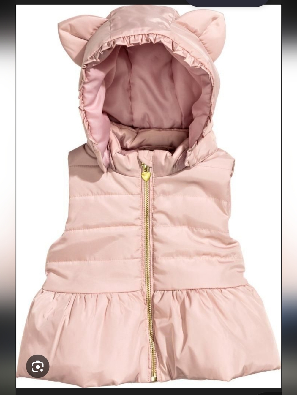 H&M Peplum Vest
